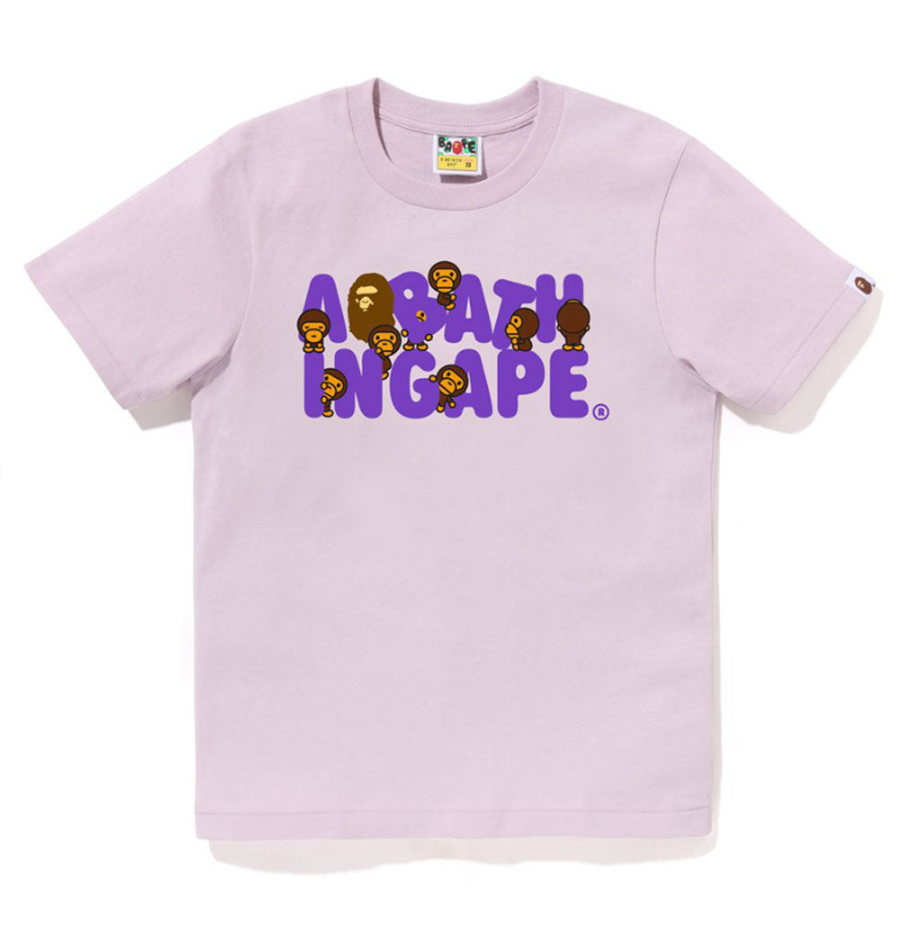 A BATHING APE Ladies' BABY MILO TRIM TEE – happyjagabee store