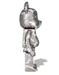 A BATHING APE x BE＠RBRICK MANEKINEKO 1000% Silver