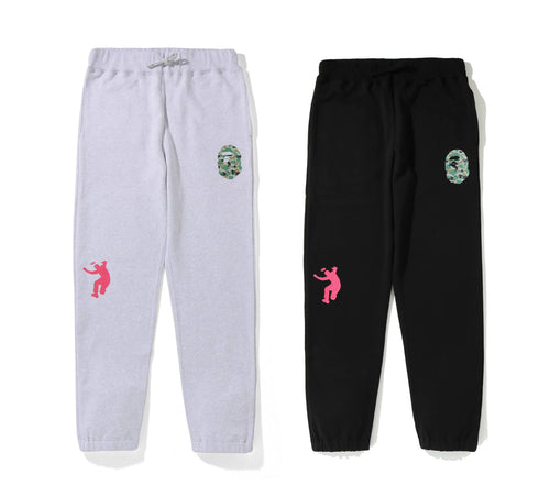 A BATHING APE BAPE x UNION SWEAT PANTS