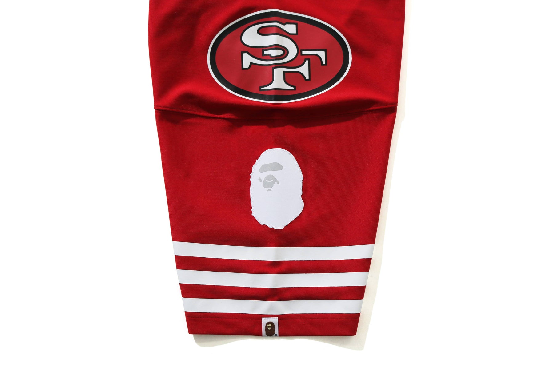 Bape x Mitchell & Ness NFL San Francisco 49ers Legacy Jersey Mens 1H73-109-906 / Red / 2XLarge