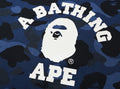 A BATHING APE COLOR CAMO COLLEGE TEE