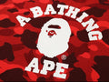 A BATHING APE COLOR CAMO COLLEGE TEE