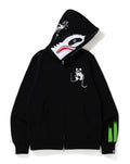 A BATHING APE PANDA FULL ZIP HOODIE - happyjagabee store