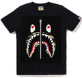 A BATHING APE Ladies' 1ST CAMO SHARK TEE