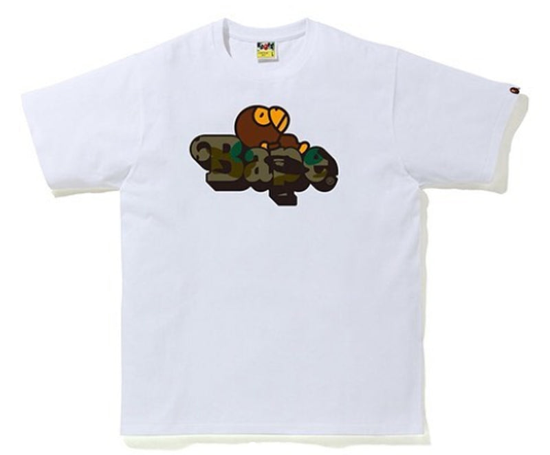 A BATHING APE 1ST CAMO MILO ON BAPE TEE