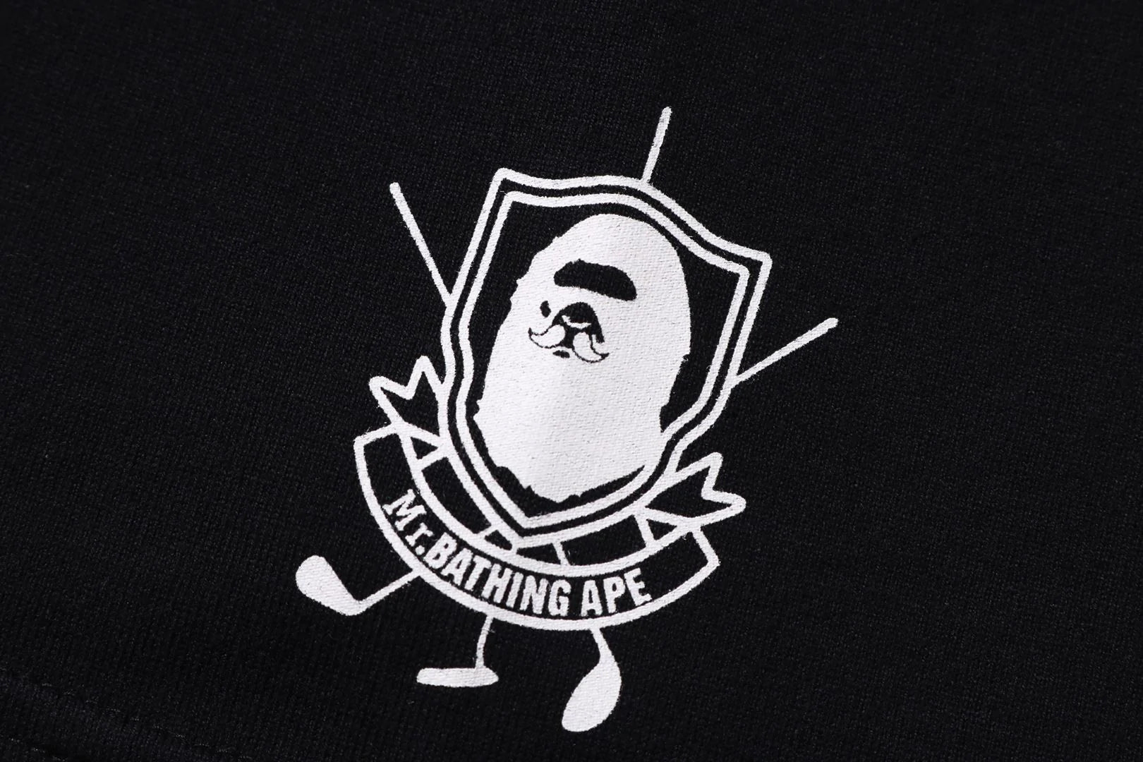 A BATHING APE - MR BATHING APE GOLF WIDE FIT TEE