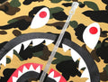 A BATHING APE 1ST CAMO SHARK CREWNECK WGM - happyjagabee store