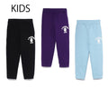 A BATHING APE BAPE KIDS COLLEGE SWEAT PANTS