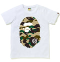 A BATHING APE Ladies' 1ST CAMO BIG APE HEAD TEE