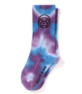 A BATHING APE BAPE KIDS BABY MILO TIE DYE RIB SOCKS