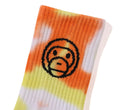 A BATHING APE BAPE KIDS BABY MILO TIE DYE RIB SOCKS