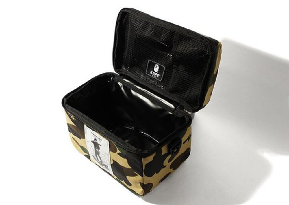 BAPE 1st Camo Utility Bag Yellow for Men