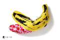 A BATHING APE BAPE x MEDICOM TOY x Andy Warhol  ABC CAMO BANANA CUSHION (S)