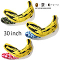 A BATHING APE BAPE x MEDICOM TOY x Andy Warhol  ABC CAMO BANANA CUSHION (S)