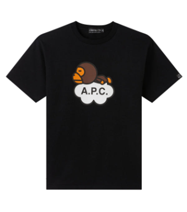 ア ベイシング エイプ アーペーセー ミロ オン APC ワイドTシャツ 2XL-