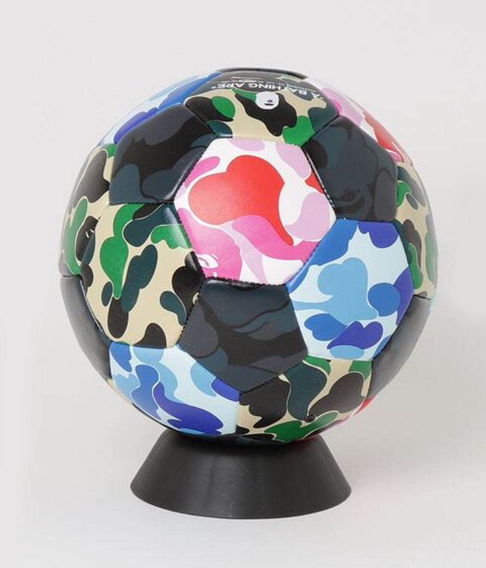 A BATHING APE ABC CAMO SOCCER BALL