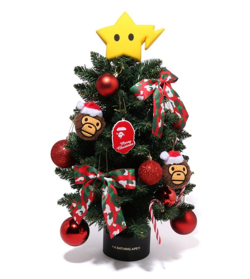 A BATHING APE BAPE CHRISTMAS TREE SET