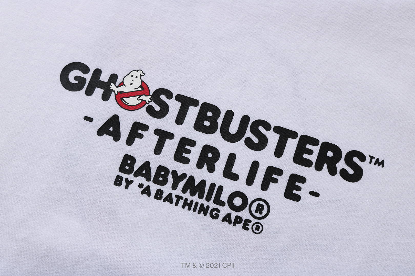 A BATHING APE BAPE x GHOSTBUSTERS BABY MILO TEE 1