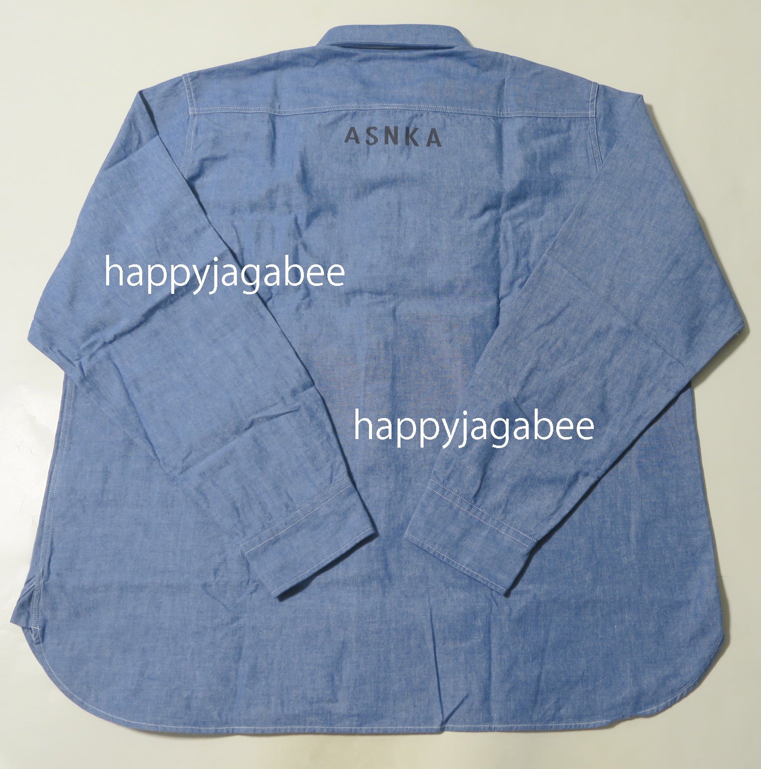 A BATHING APE CHAMBRAY RELAXED SHIRT