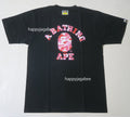 A BATHING APE ABC CAMO COLLEGE TEE