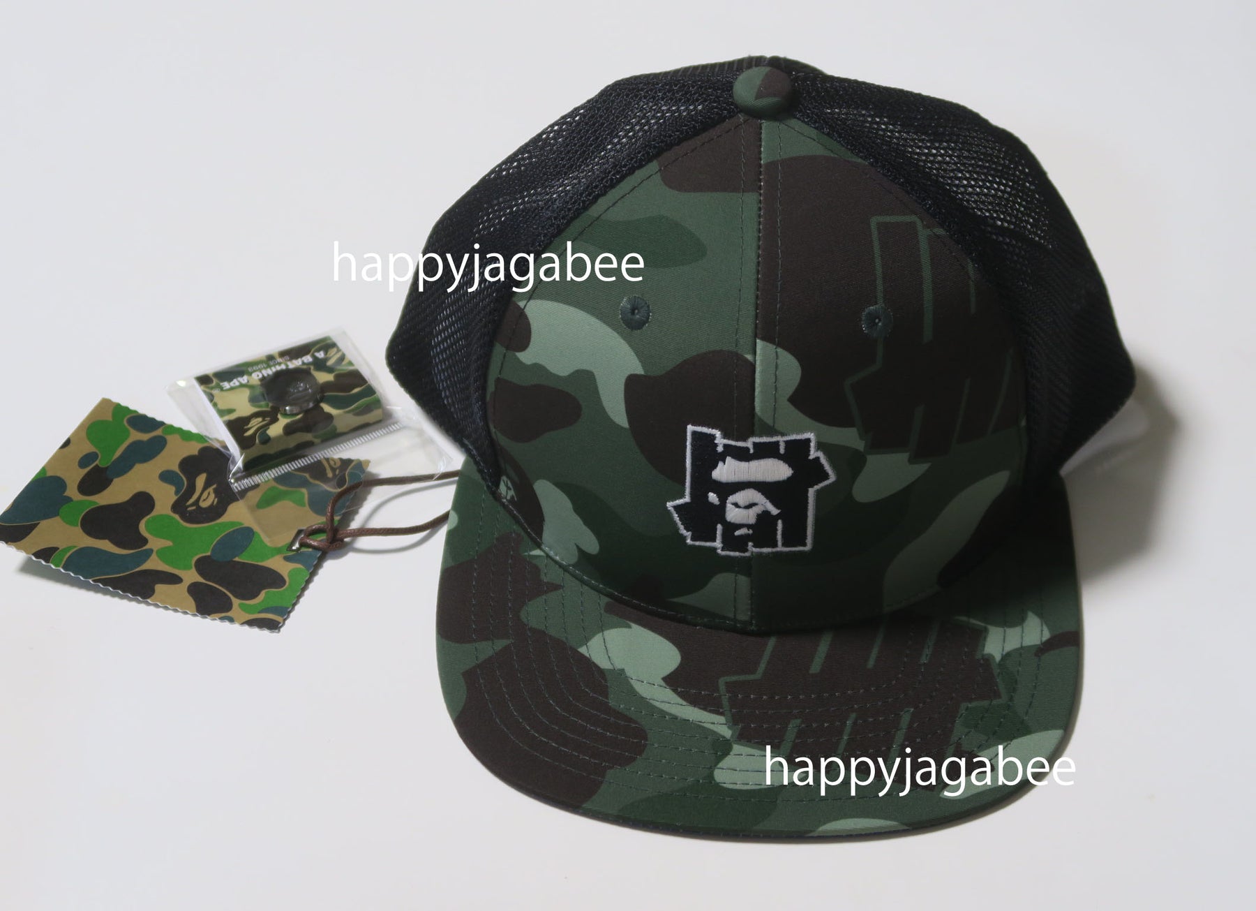 A BATHING APE BAPE x UNDEFEATED UNDFTD MESH CAP – happyjagabee store