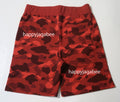 A BATHING APE COLOR CAMO SWEAT SHORTS ONLINE EXCLUSIVE