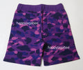 A BATHING APE COLOR CAMO SWEAT SHORTS ONLINE EXCLUSIVE