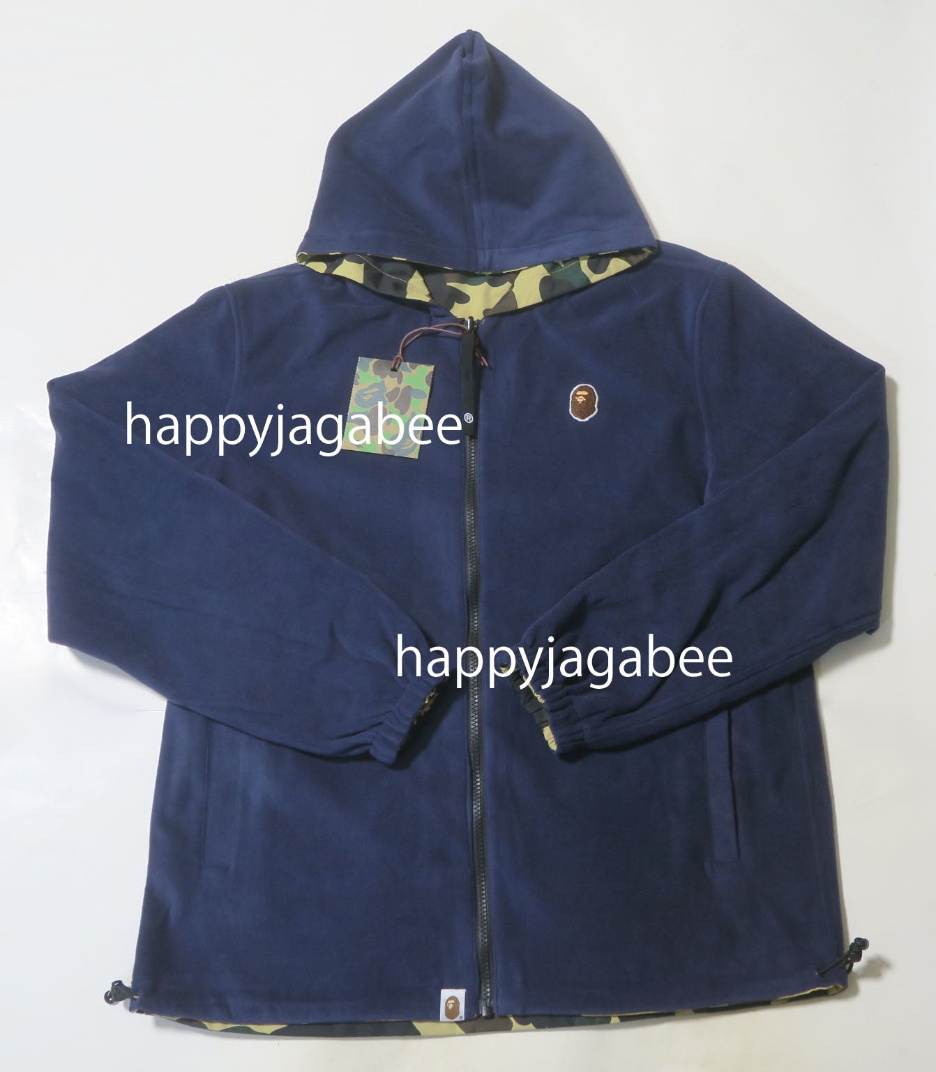 A BATHING APE 1ST CAMO REVERSIBLE HOODIE JACKET