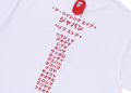 A BATHING APE CITY TEE JAPAN KATAKANA COLLEGE TEE ( JAPAN LIMITED )