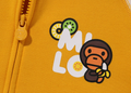 A BATHING APE BAPE KIDS BABY MILO FRUIT ZIP HOODIE